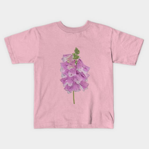 real flower, pink bells Kids T-Shirt by LeoDesignStudio